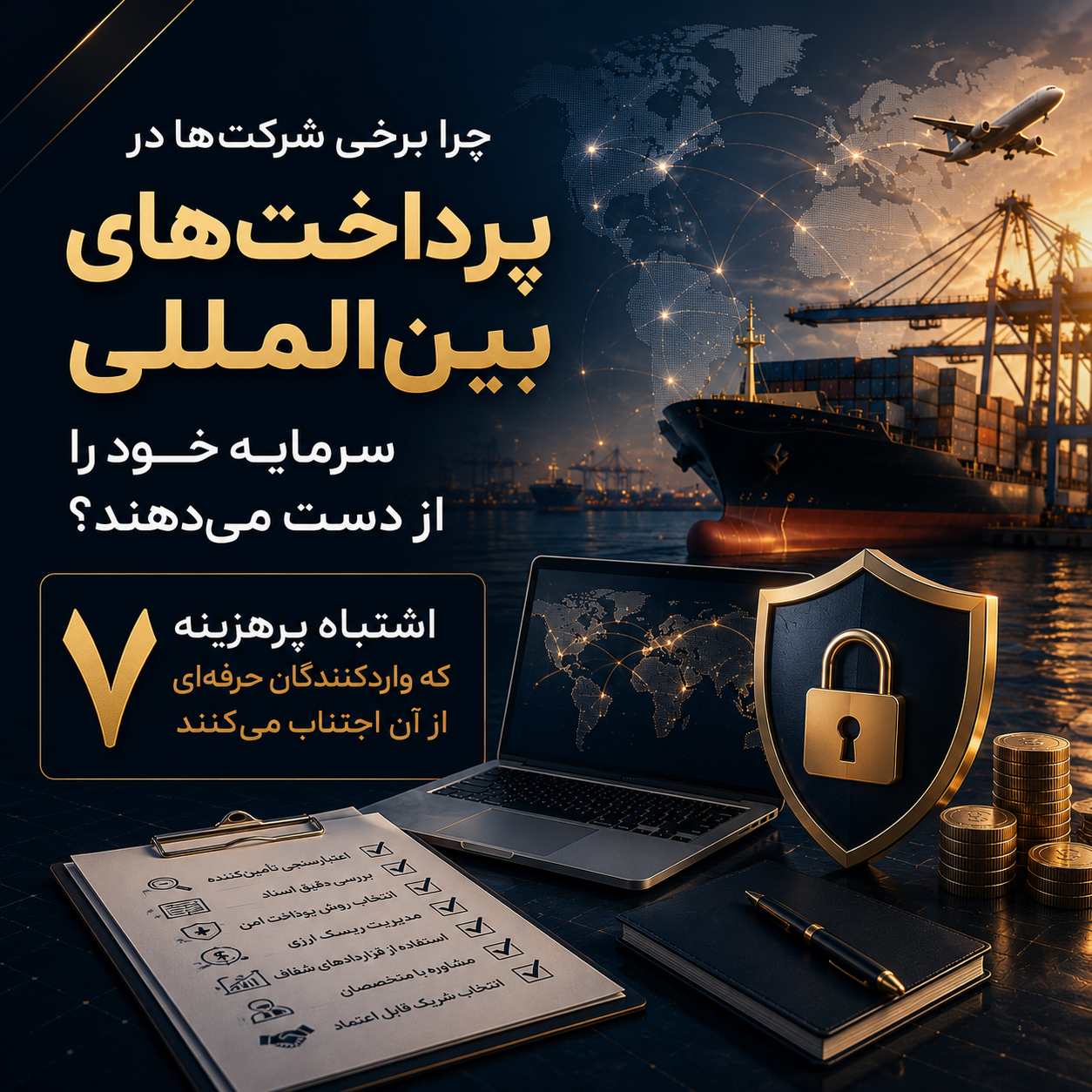 چرا برخی شرکت‌ها در پرداخت‌های بین‌المللی سرمایه خود را از دست می‌دهند؟